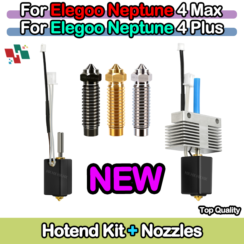 Hotend Assembly - For ELEGOO Neptune 4 Plus 3D