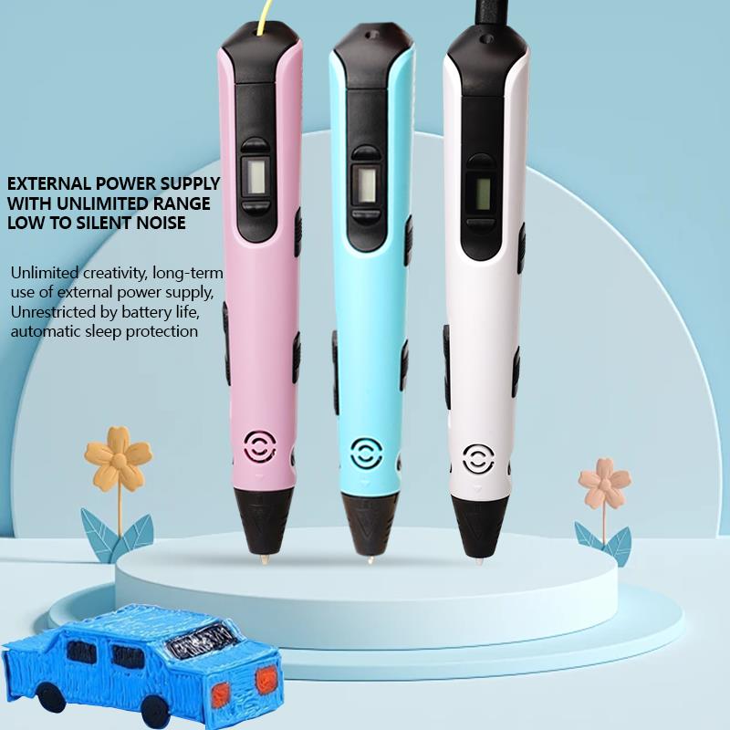 3D Printing Pen Kids with LCD  - đánh giá và giá Pla Filament