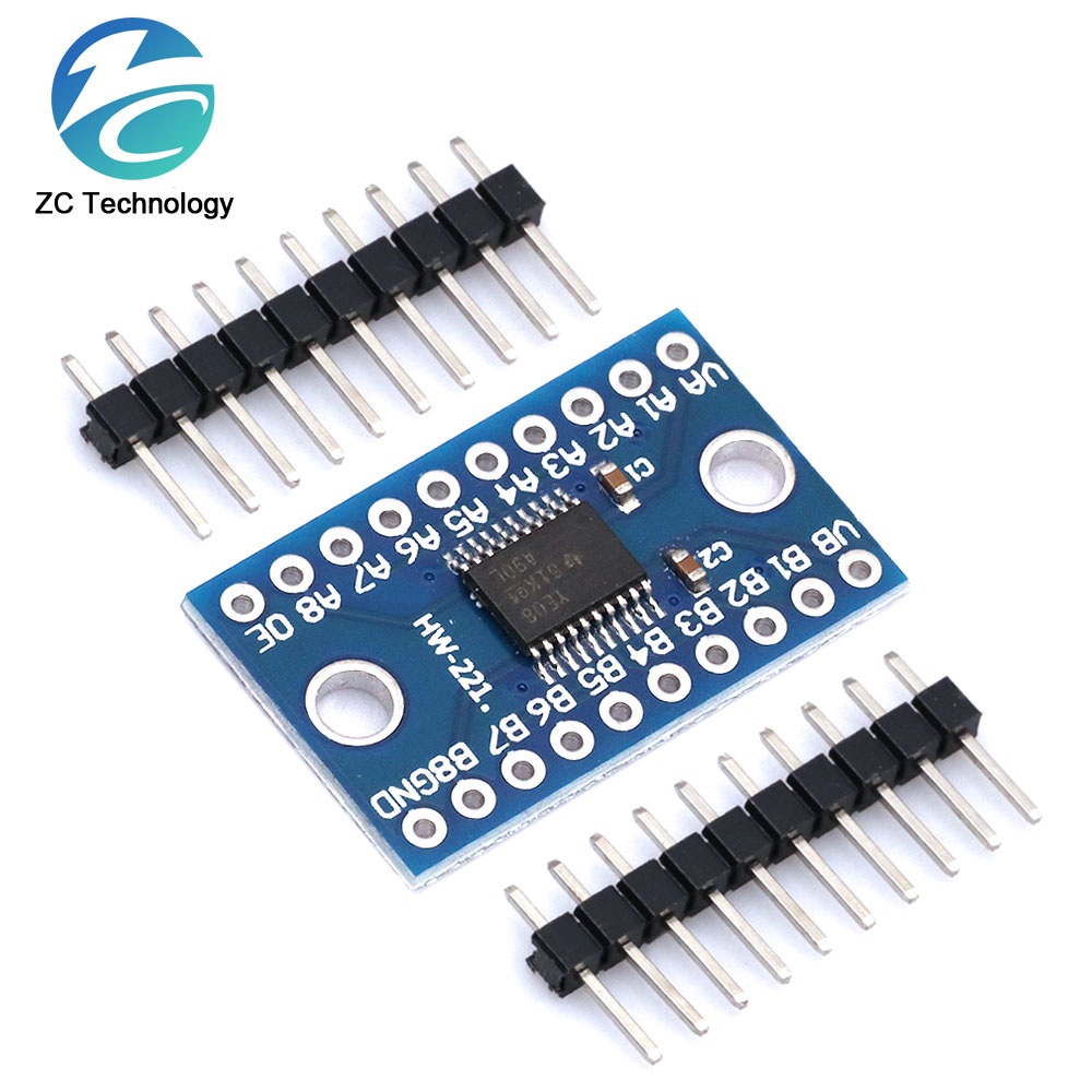 3.3V 5V TXS0108E 8 Channel Log - đánh giá và giá Bltouch