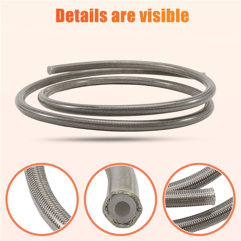AB56-Motorcycle AN3 1M Braided - đánh giá và giá Ptfe Tube