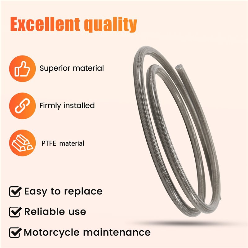 AB56-Motorcycle AN3 1M Braided - đánh giá và giá Ptfe Tube
