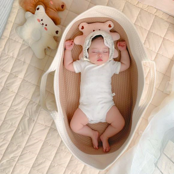 Ins Wind New Cotton Rope Woven - đánh giá và giá Carriage Bed