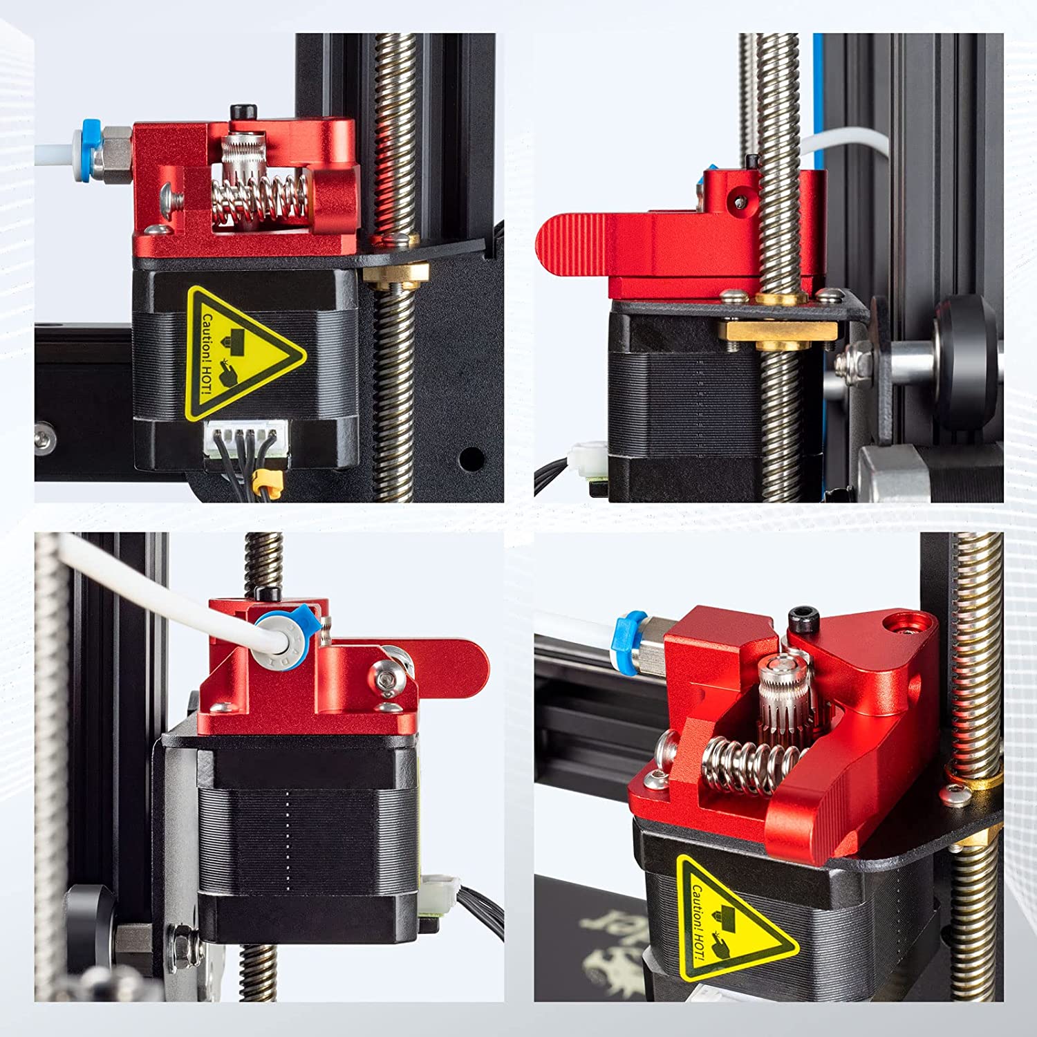 Upgrade Kit Dual Gear Extruder - đánh giá và giá Bowden Tube