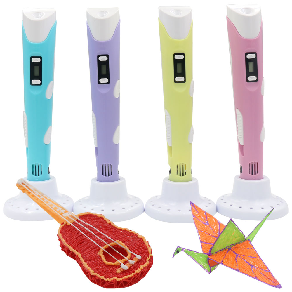 New Children's 3D Pen with LCD - đánh giá và giá Pla Filament