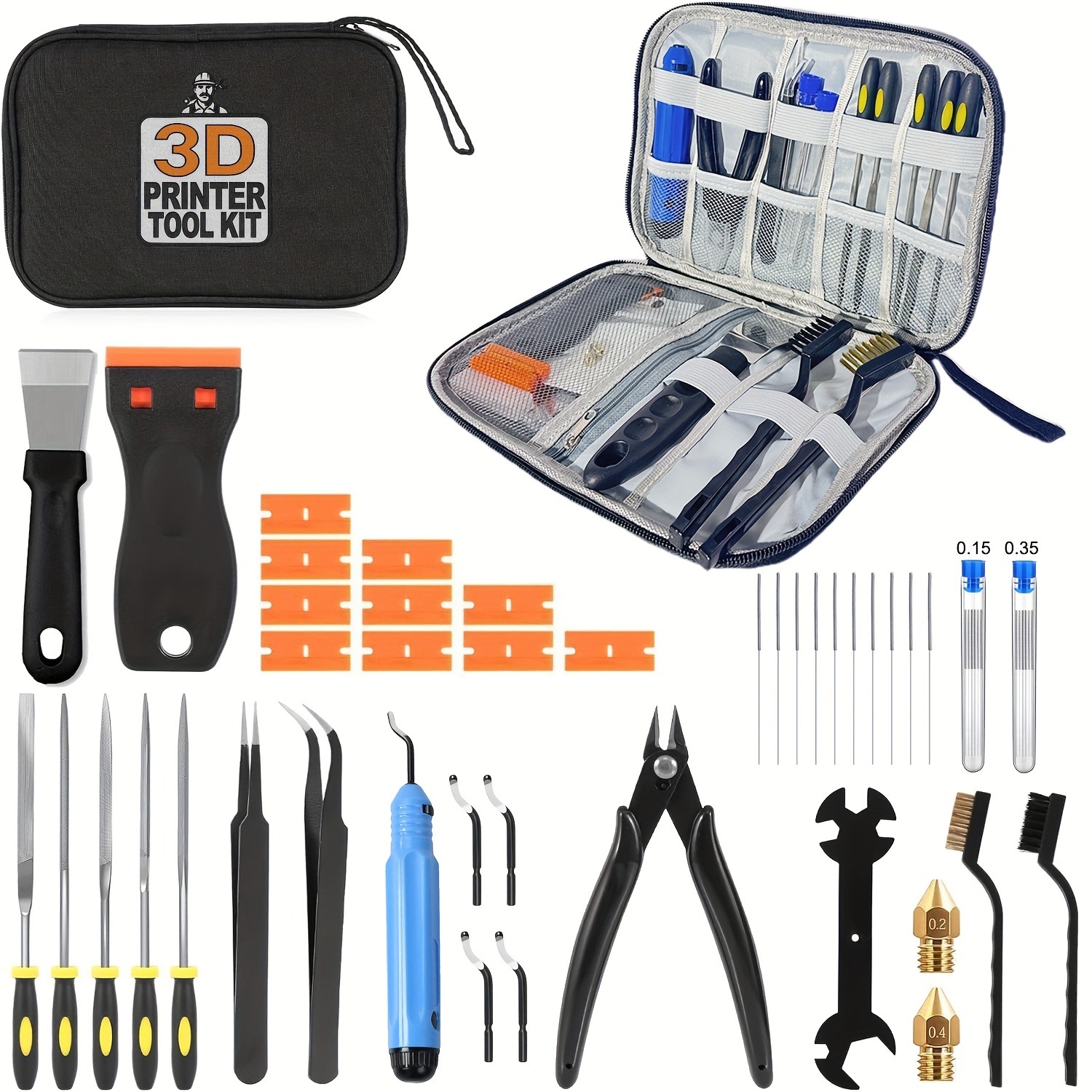 3D Printer Tools Kit, 33pcs 3D - đánh giá và giá Fdm Printer