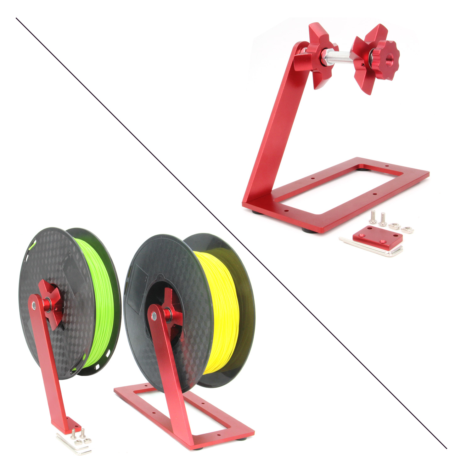 3D Máy In Dây Tóc Giá Đỡ Xoay  - đánh giá và giá Tpu Filament