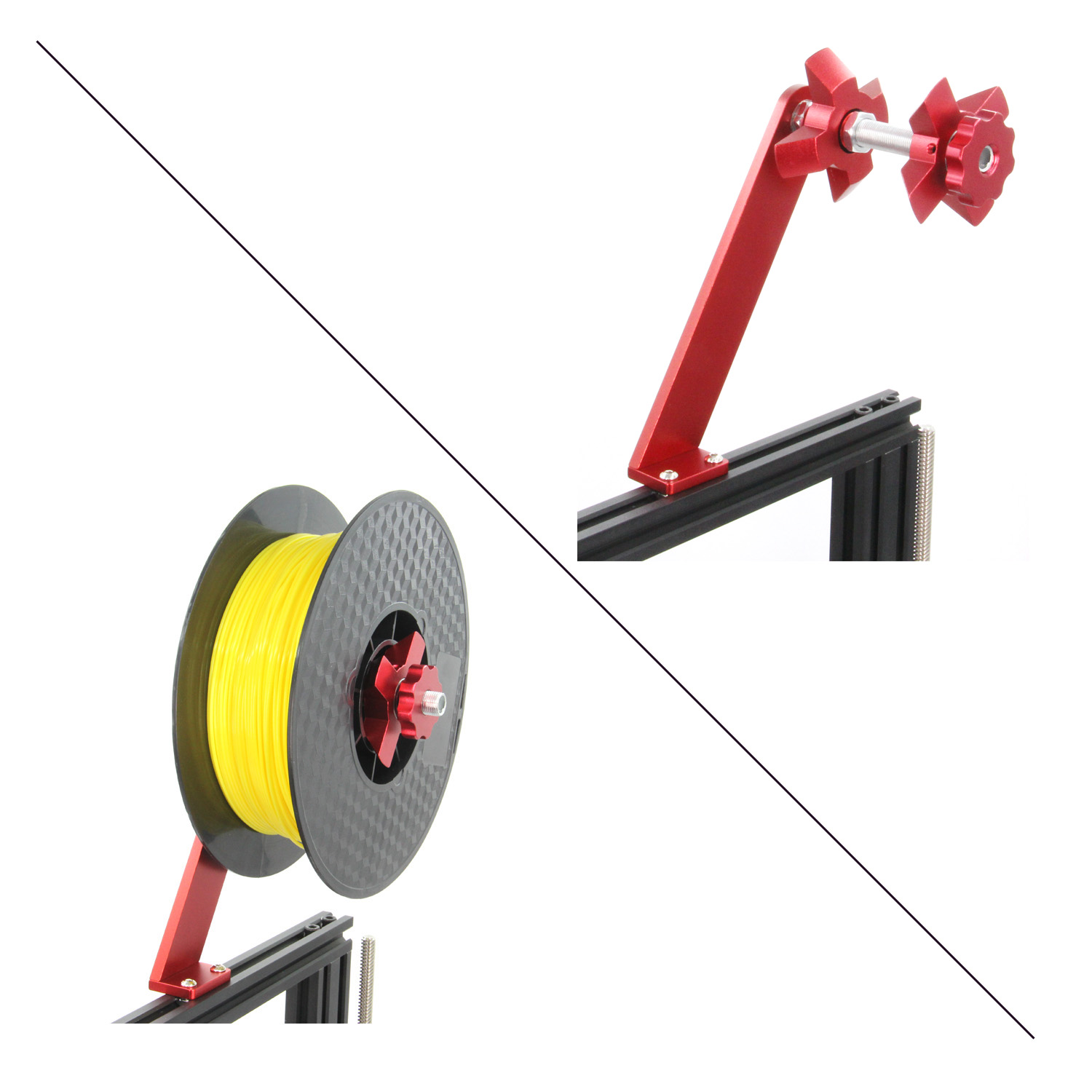 3D Máy In Dây Tóc Giá Đỡ Xoay  - đánh giá và giá Tpu Filament