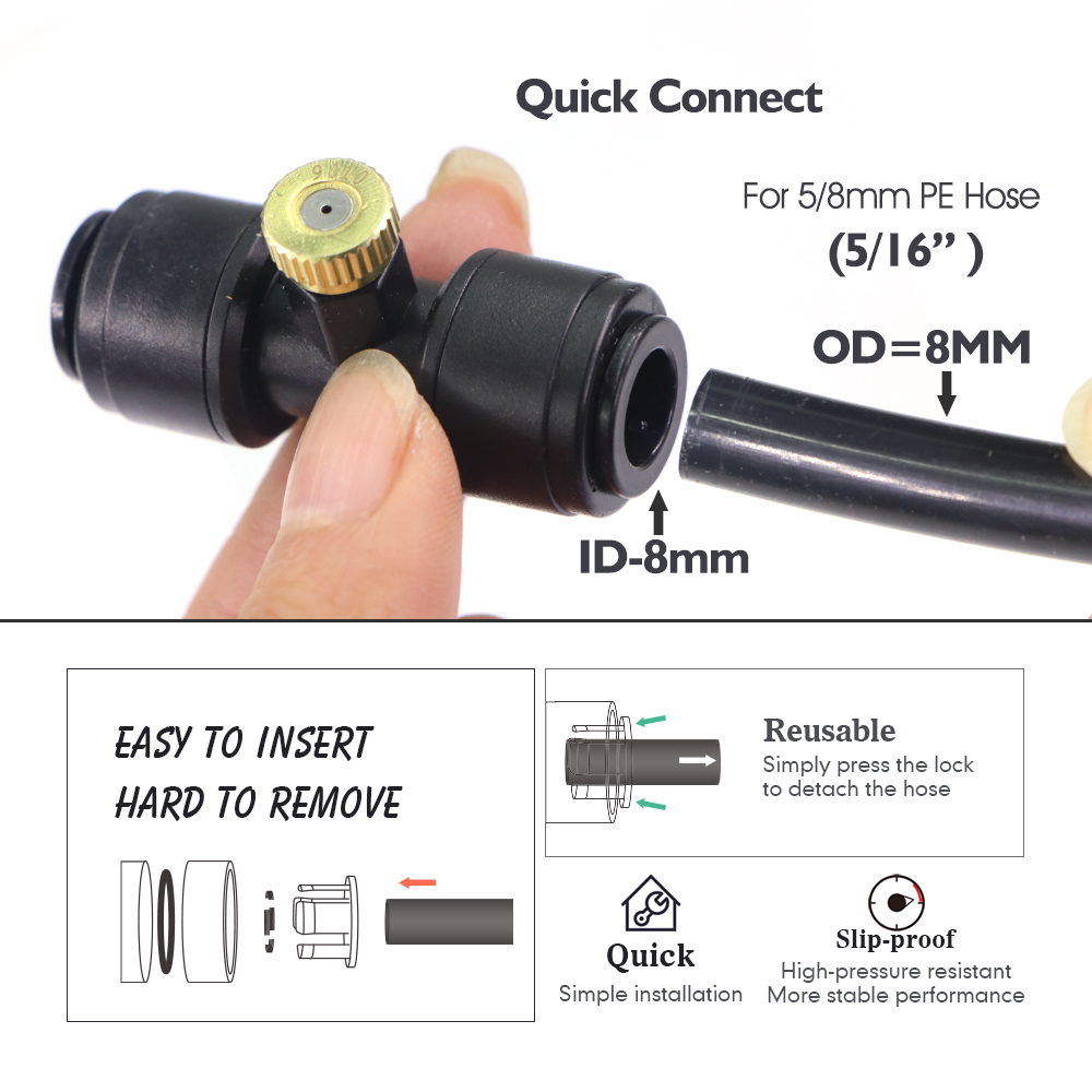 0.1-1mm Brass Spray Nozzle W/T - đánh giá và giá Nozzle Brass
