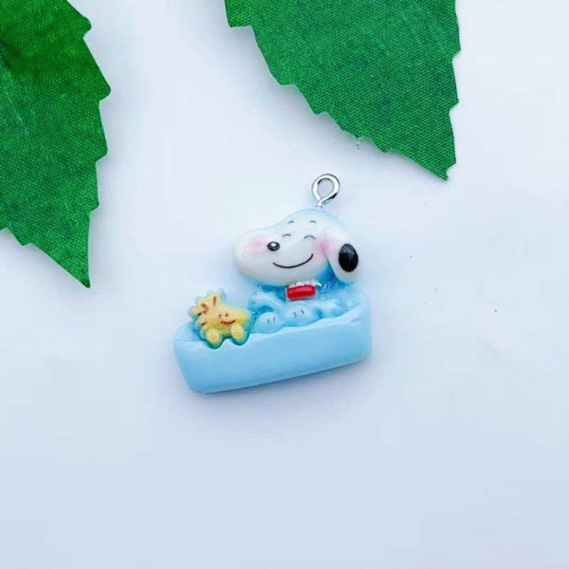 12pcs resin cartoon dog pendan - đánh giá và giá Resin