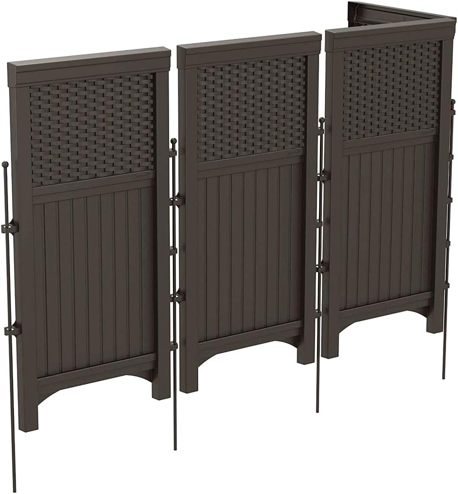 4 Freestanding Wicker Resin Re - đánh giá và giá Resin