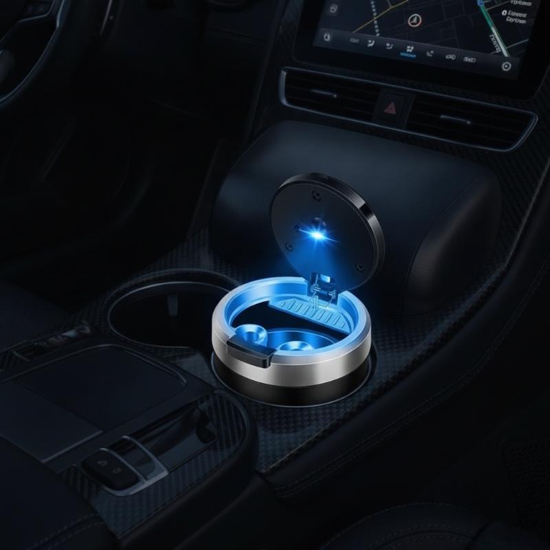【CR】Car Ashtray Smokeless Flam - đánh giá và giá Cr Touch