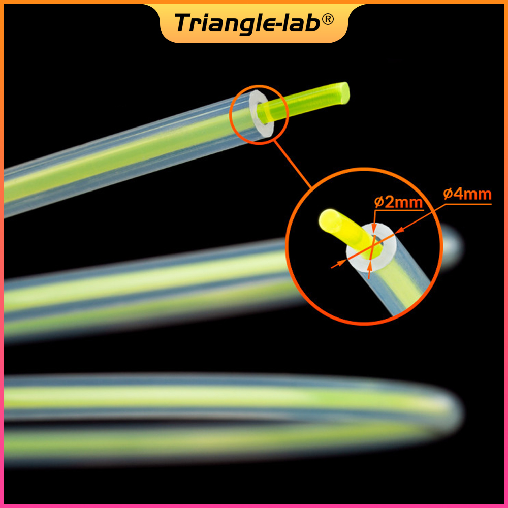 Trianglelab Tính Minh Bạch Cao - đánh giá và giá Bowden Tube