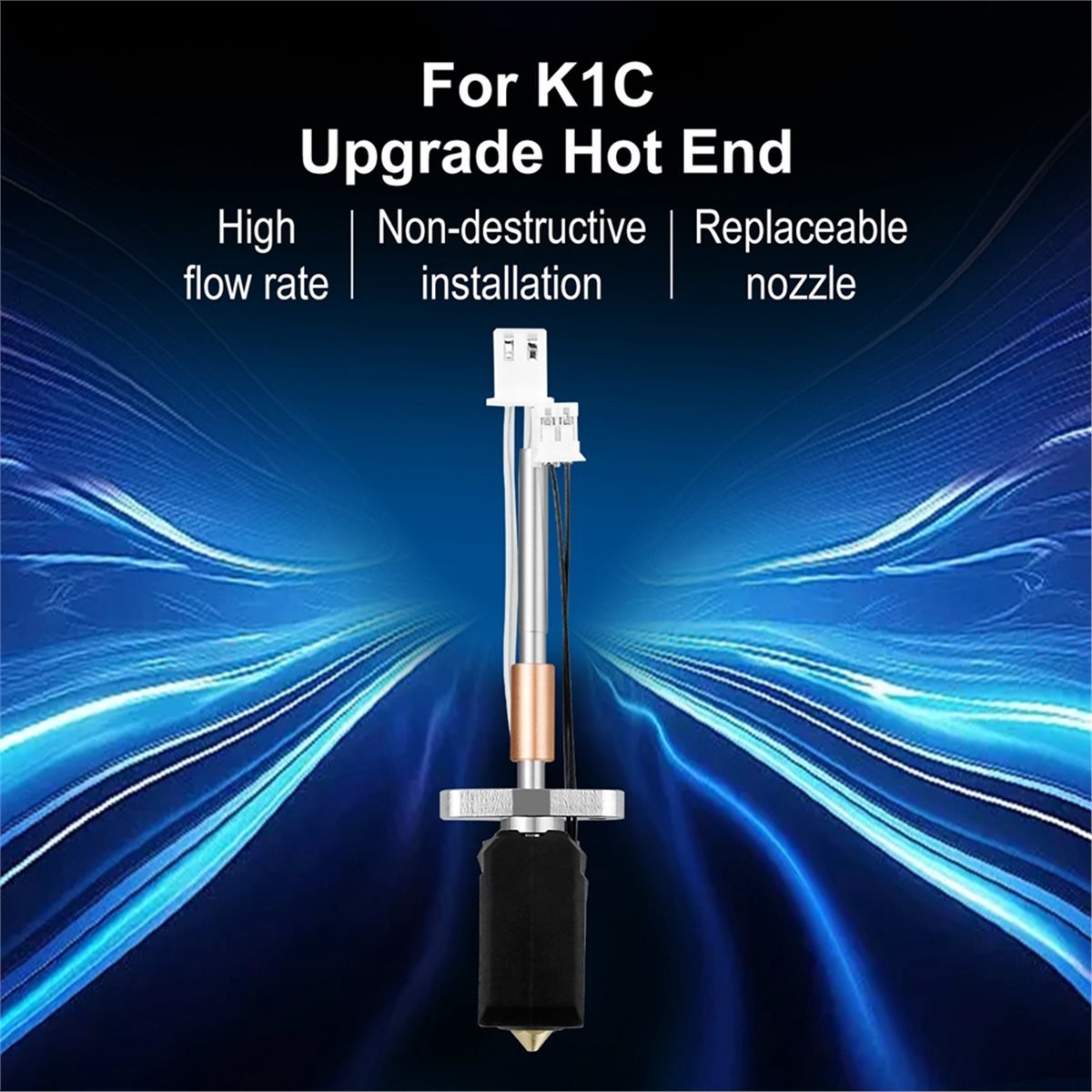 Upgrade Hotend Kit for K1C Hot - đánh giá và giá Hotend Assembly