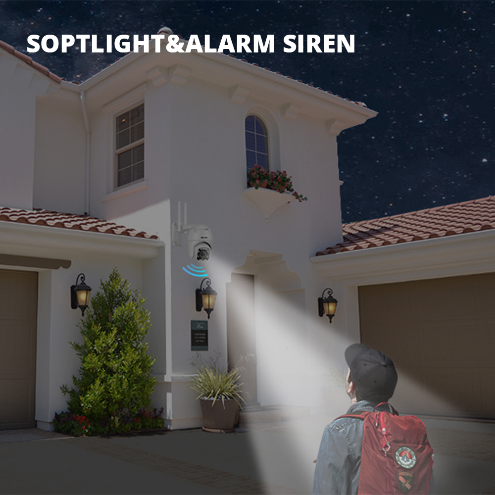 Wifi PTZ IP Camera 5MP 5X Opti - đánh giá và giá Btt Skr Mini