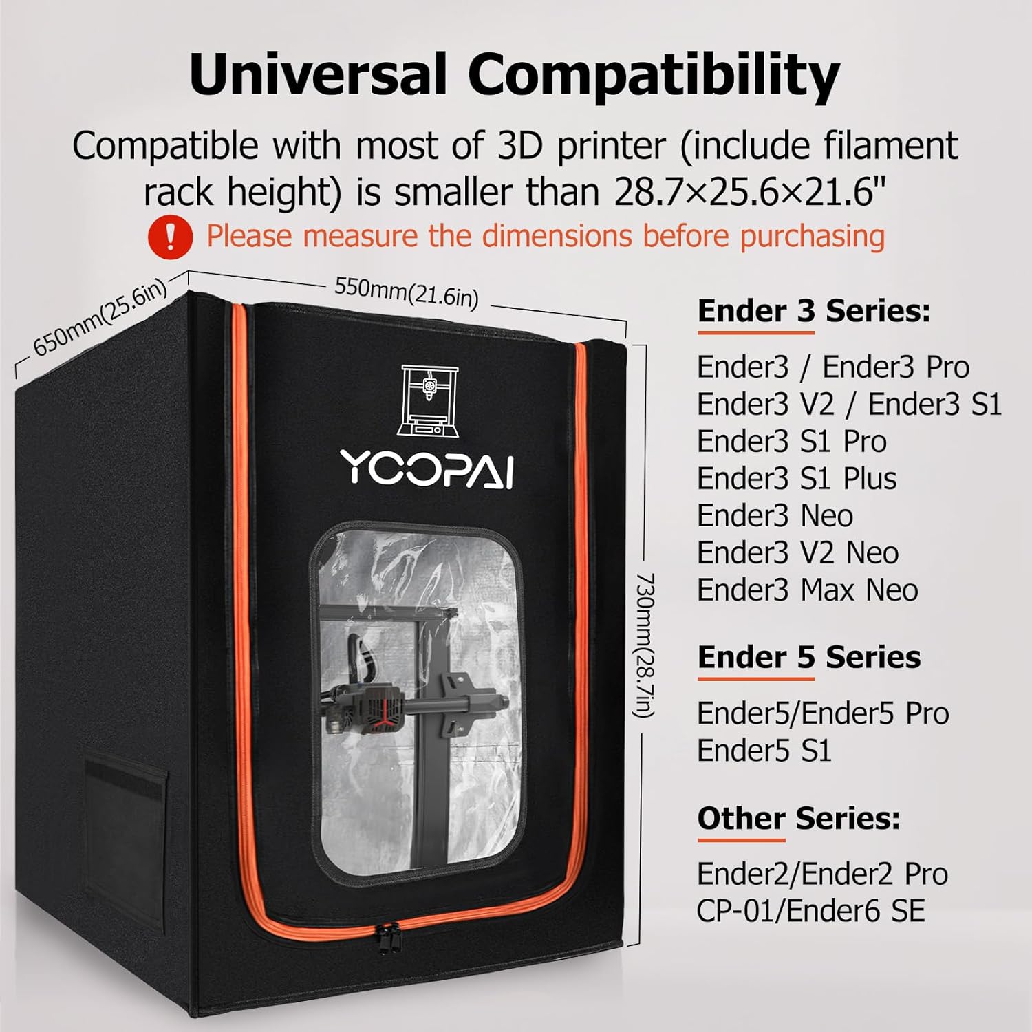 CREALITY YOOPAI 3D Printer Enc - đánh giá và giá Enclosure 3D Printer