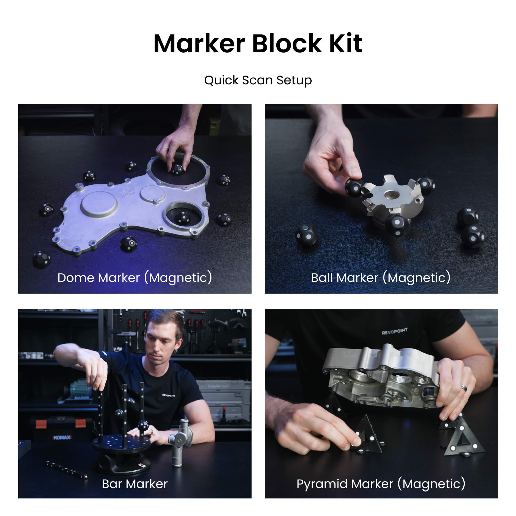 Revopoint Metrox Pro 3D Blue H - đánh giá và giá Handheld 3D Scanner High Precision